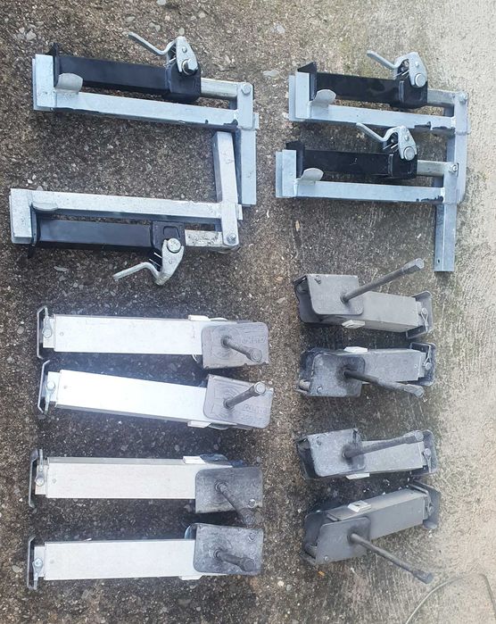 Picioare de calare pentru rulote si autorulote AL KO,otel sau aluminiu