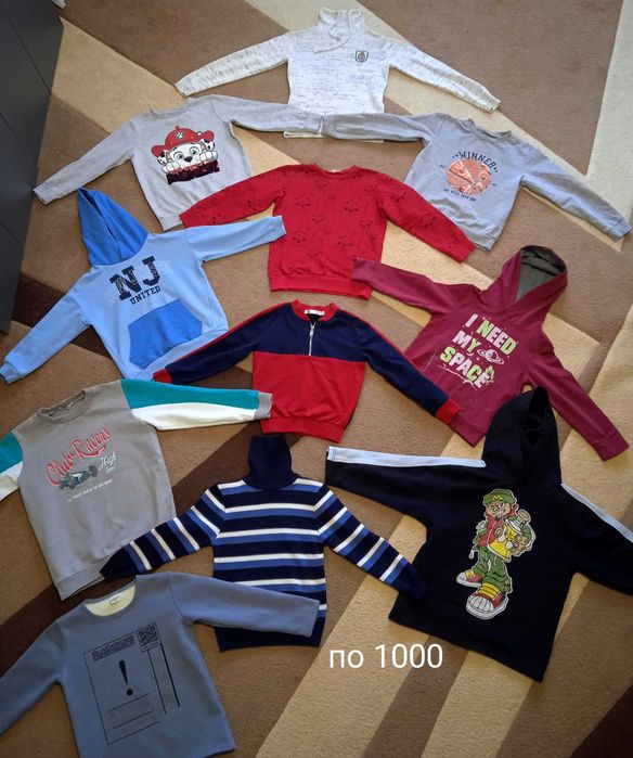 Вещи на мальчика 4-8 лет