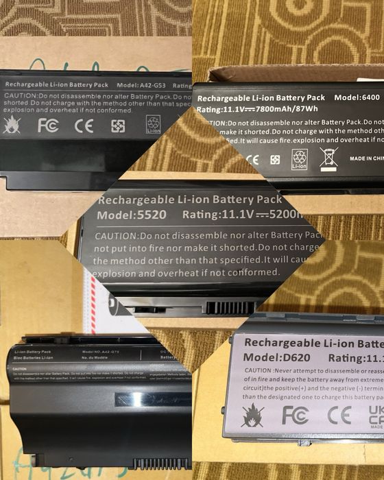 Lot baterii Noi Lithium-ion Diferite modele