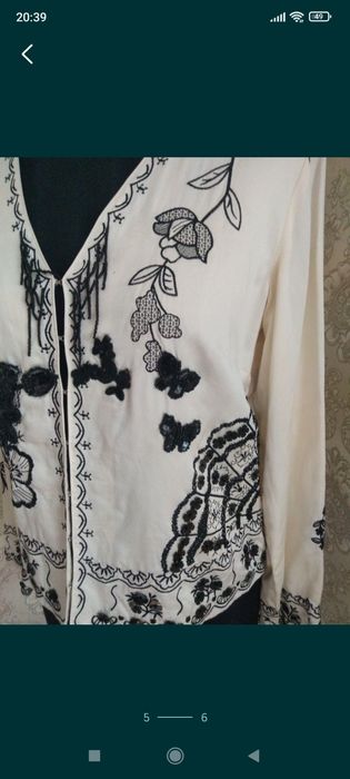 Пиджак шёлк Италия новый