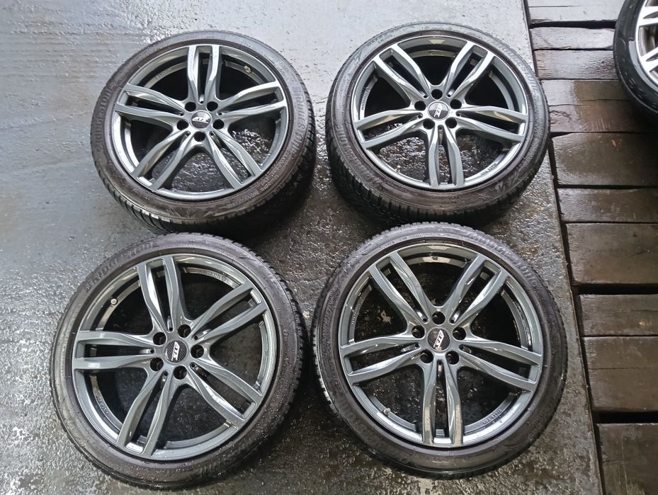 Jante BMW Audi 19 " 5x112 cu cauciucuri Bridgetstone M+S dot 23  225/45R19