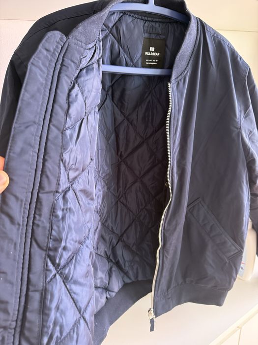 Geaca Bomber Bleumarin