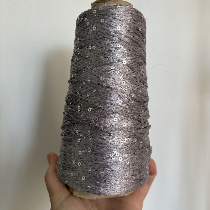 Продам пряжу с пайетками