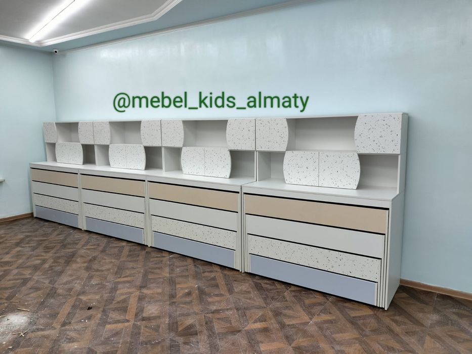 Кровать со шкафом, для детского сада