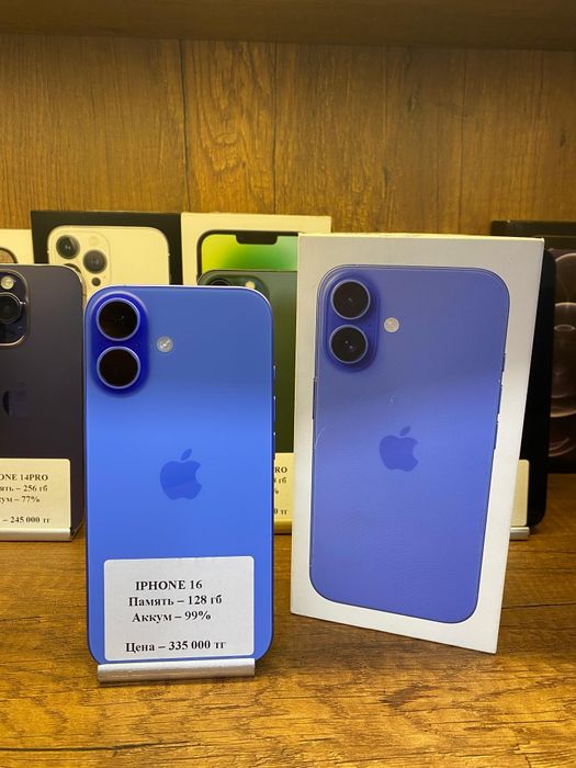 IPhone 16 128gb 99% EAC покупали в мечте чек есть