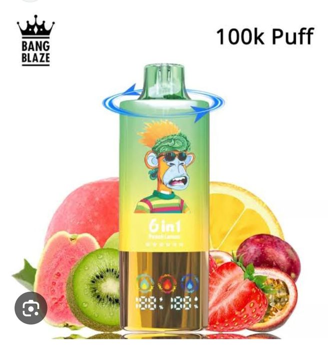Bang Blaze 100k Puffs 6 in 1 Reîncărcabil