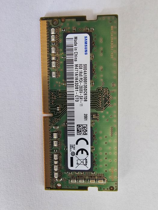 RAM 16GB (2 x 8GB) DDR4 2666 MHz