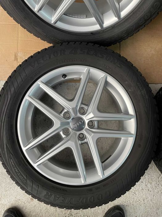 Jante originale audi allroad 225/55r17 iarna Goodyear DOT 3524
