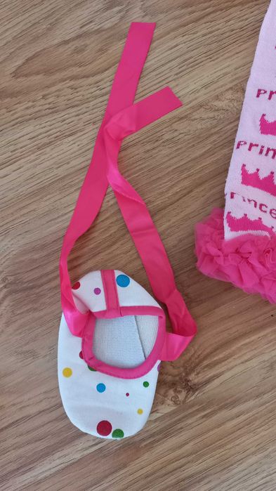 Кокетен комплект с  боди за 1 годинка