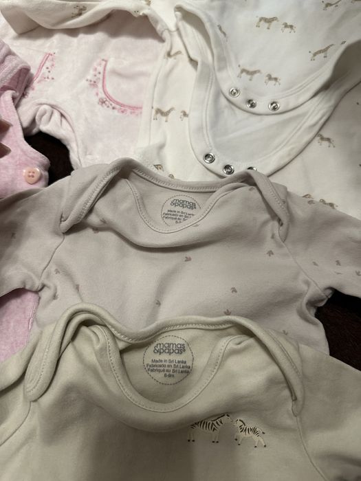 Lot bebe mamas&papas Sofija salopete body uri