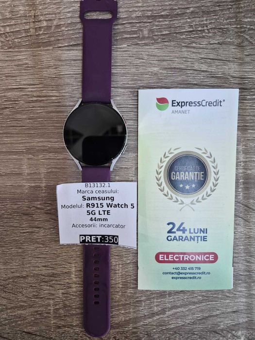 (AG42 Roman) Smartwatch Samsung Watch 5 B.13132 Garantie 2 ani