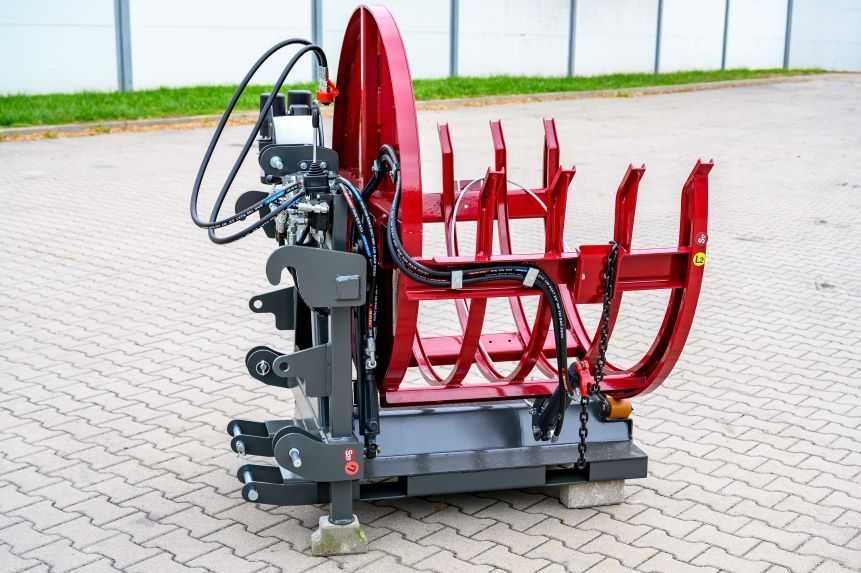 balotiera lemn - tractor / incarcator / stivuitor - diverse prinderi