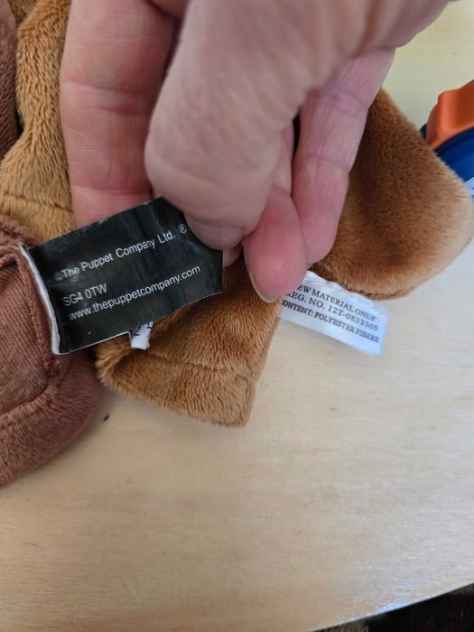 Marioneta de mana primul meu  catelus