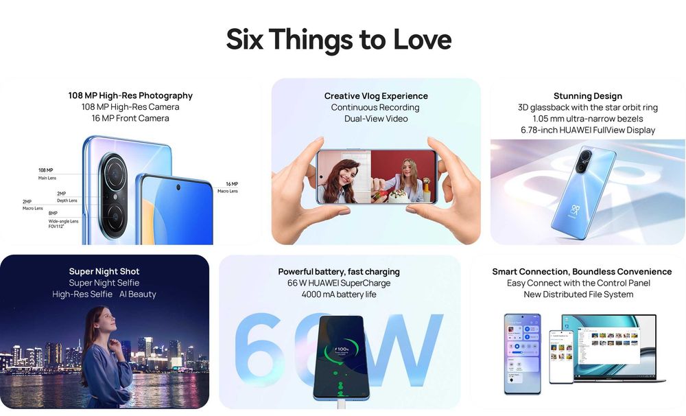 Huawei Nova 9 SE Midnight Black!