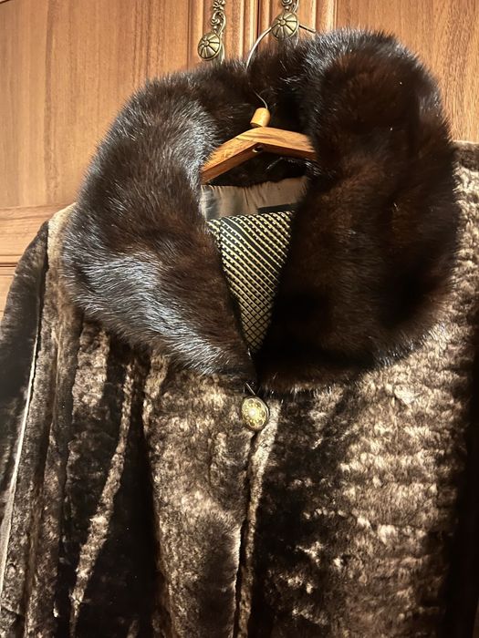 Шуба мутон 54-56 размер