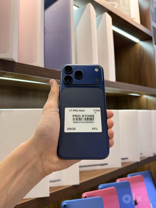 iphone 17 pro max naxtka va nasiya savdoga