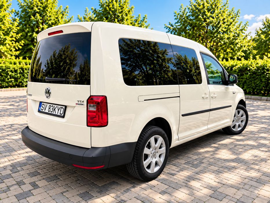 VW Caddy Max, 7 locuri, 2.0 TDI,150 cp, Automat,recent inmatriculat, impecabil  !!