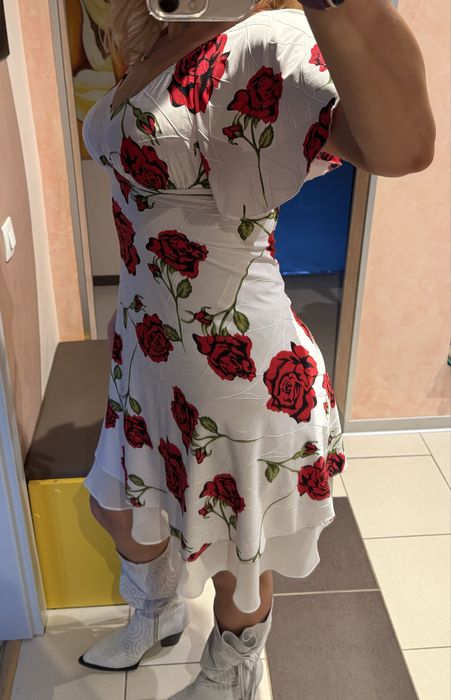 Rochie eleganta de vara, creatie Agnes Toma