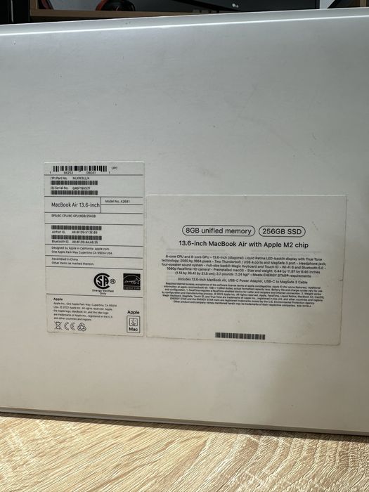 Macbook air m2 на запчасть