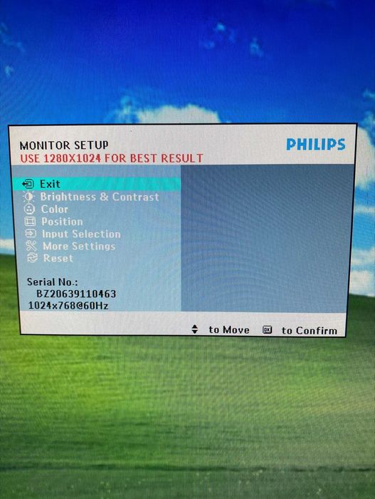Монитор Philips. -ретро