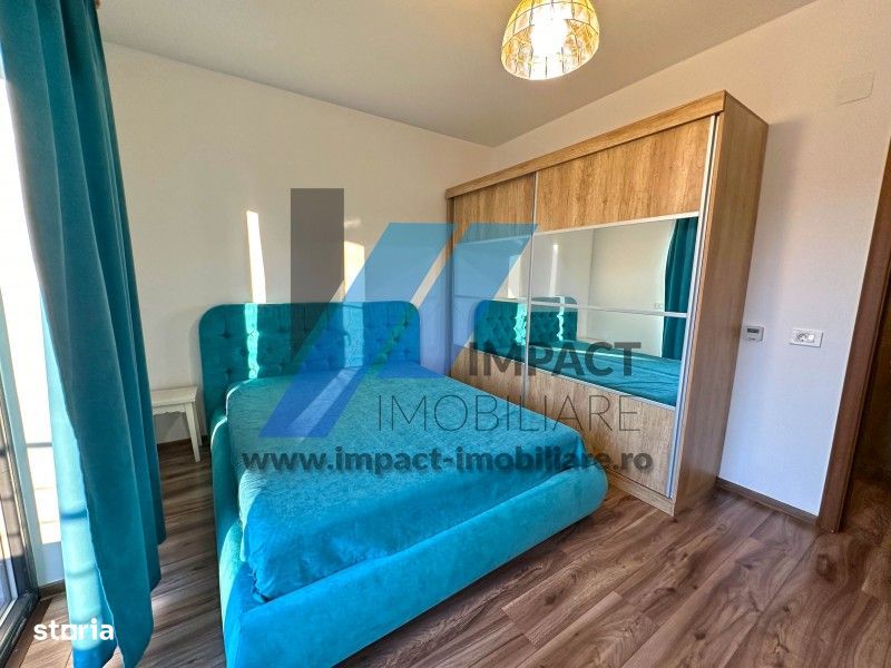 Bloc nou, complet mobilat si utilat,Mercur, loc de parcare propriu