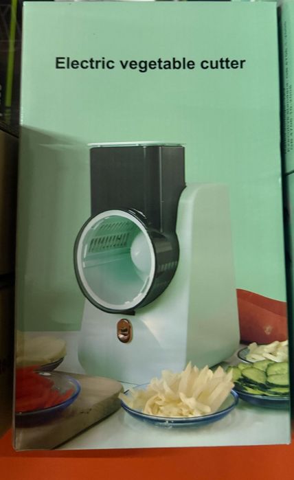 Мултифункционална електрическа резачка-ренде за зеленчуци