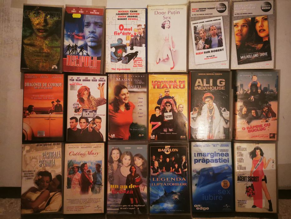 Filme Vhs Casete alese Filmoteca