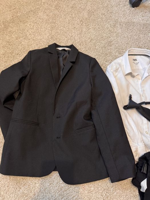 Сако , ризка и вратовръзка 122/128 7-8 г