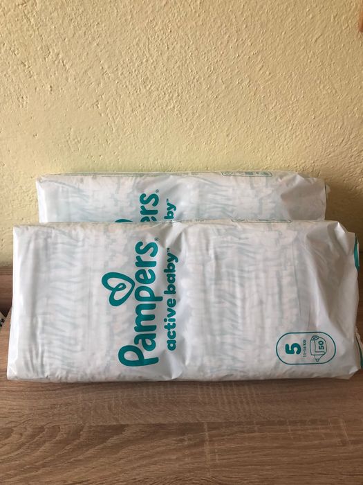 Памперси Pampers active baby 5/125 бр.