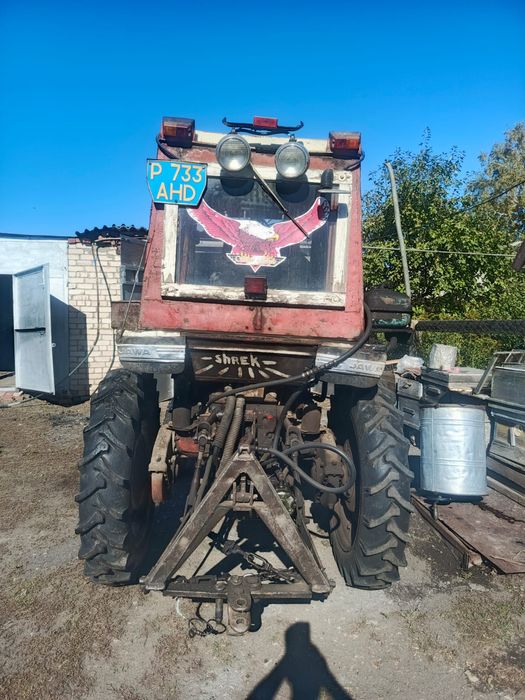 Продам трактор с прицепом