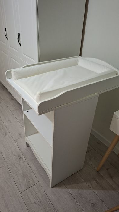 Vand Set Patut bebe din lemn120x60(fara urme de utilizare)