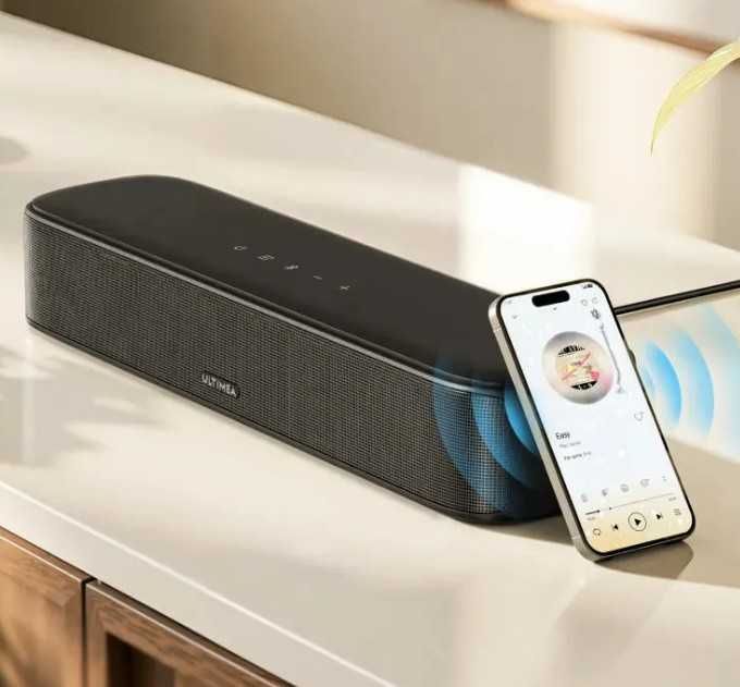 Sistem audio Soundbar 7.1 Ultimea Aura A40 cu Subwoofer si 4 sateliti
