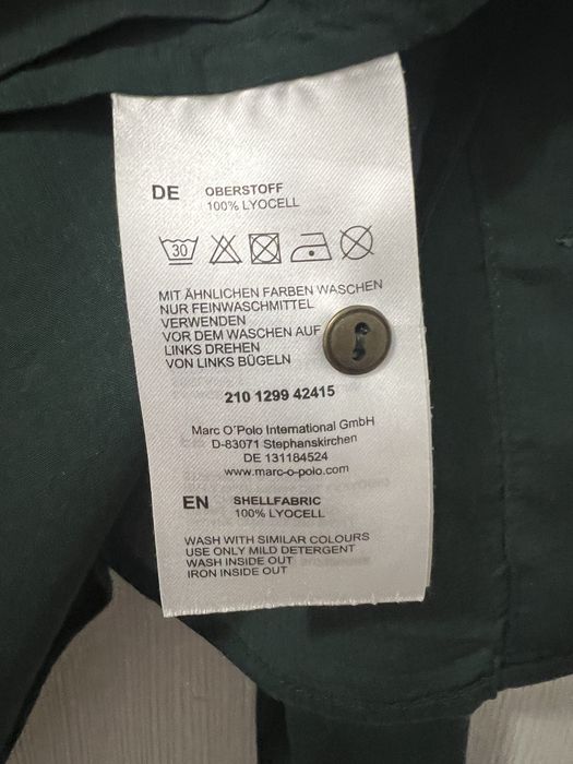 Bluză Marc O’Polo verde, 100% lyocell