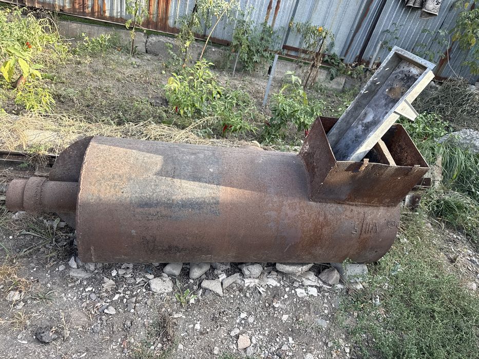 Банная печь из толстого металла