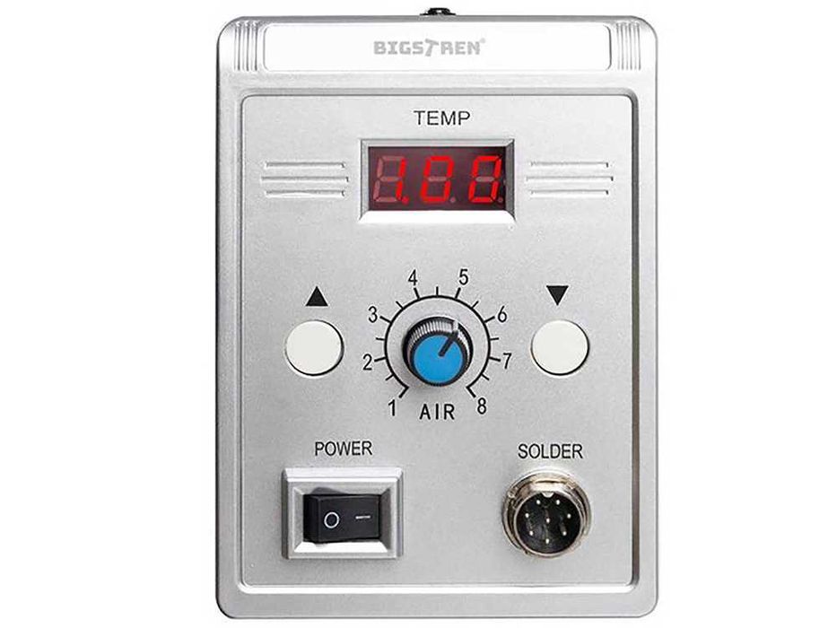 Станция за запояване с горещ въздух 100-450°C, 120л/мин 700W, BIGSTREN