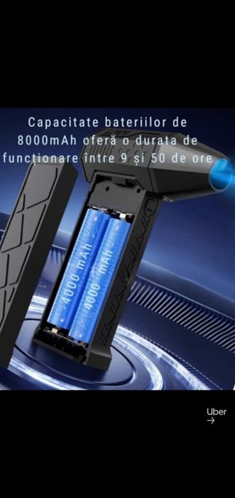 Aspirator si suflanta auto.