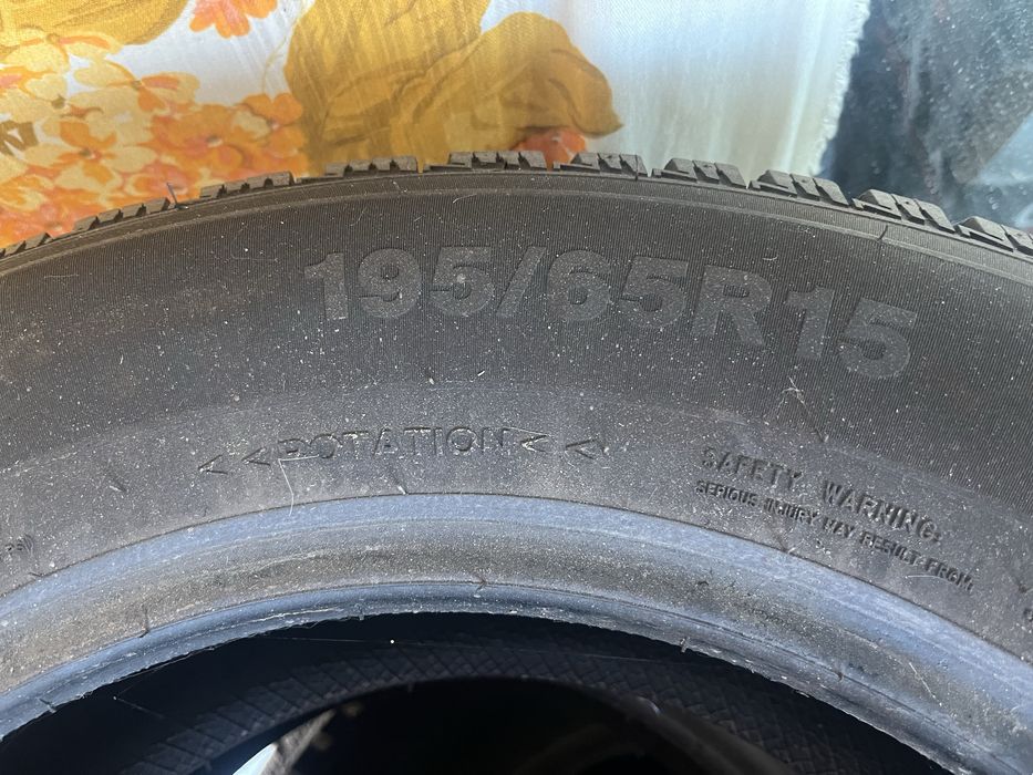 Зимняя резина 195/65/15
