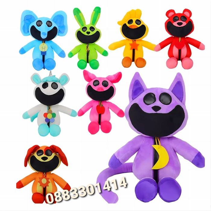 Cat Nap Catnap Плюшени Smiling Critters