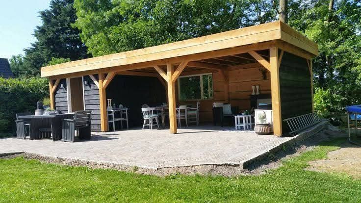 Foișoare terase din lemn  tratat