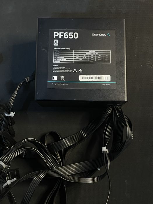Блок питания DEEPCOOL PF650 (НЕ РАБОЧИЙ)