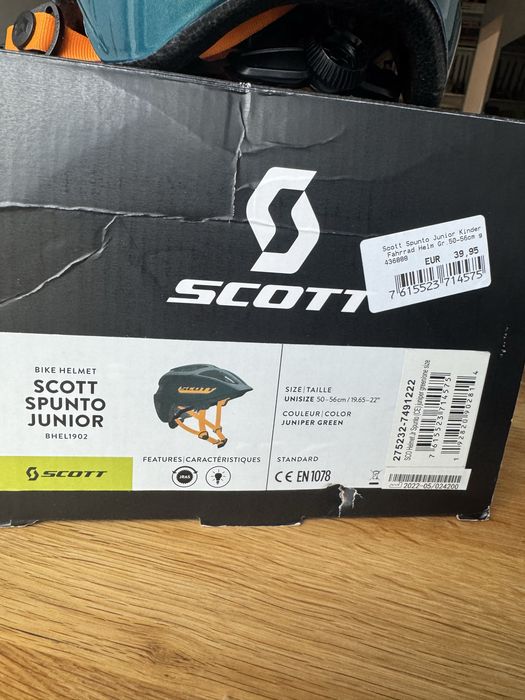 Scott Spunto Junior каска за дете