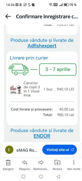 Landou parte a unui sistem 3 in 1