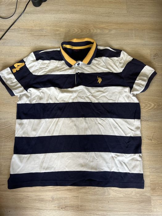 Тениска с яка U.S. POLO ASSN