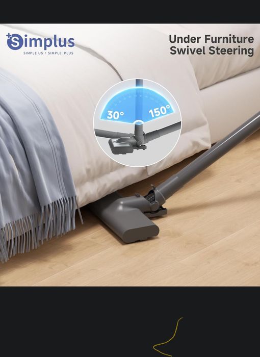 Вертикальный пылесос чангютгич simplus