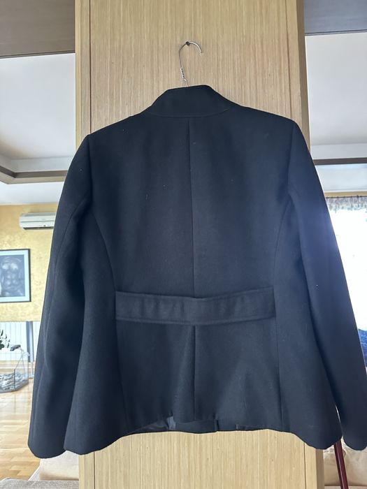 Черно вълнено сако Луксима