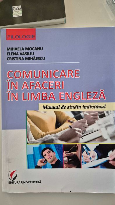 Comunicare in Afaceri in Limba Engleza Manual de Studiu Individual
