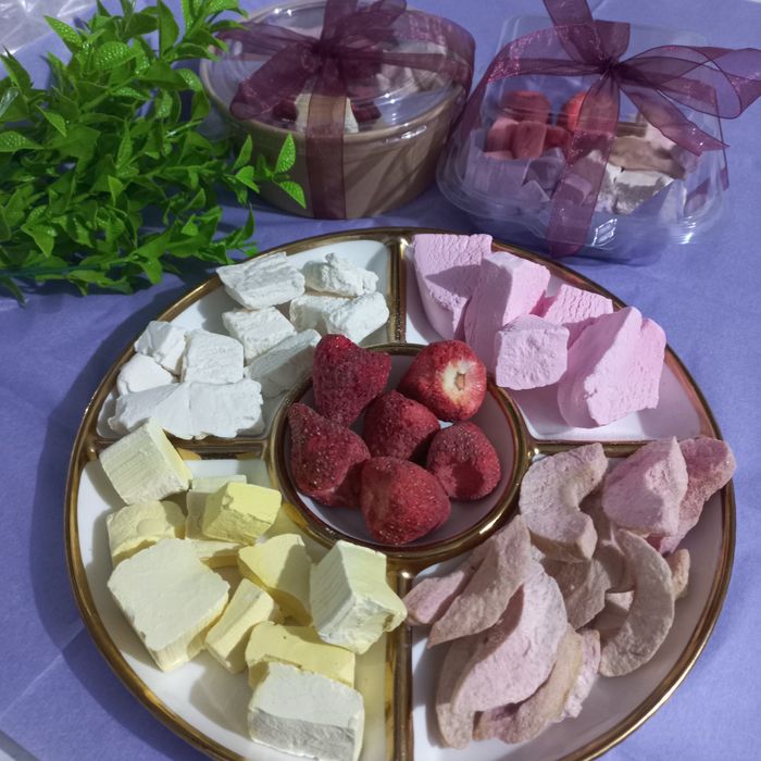 Сублимированные фрукты и мароженное