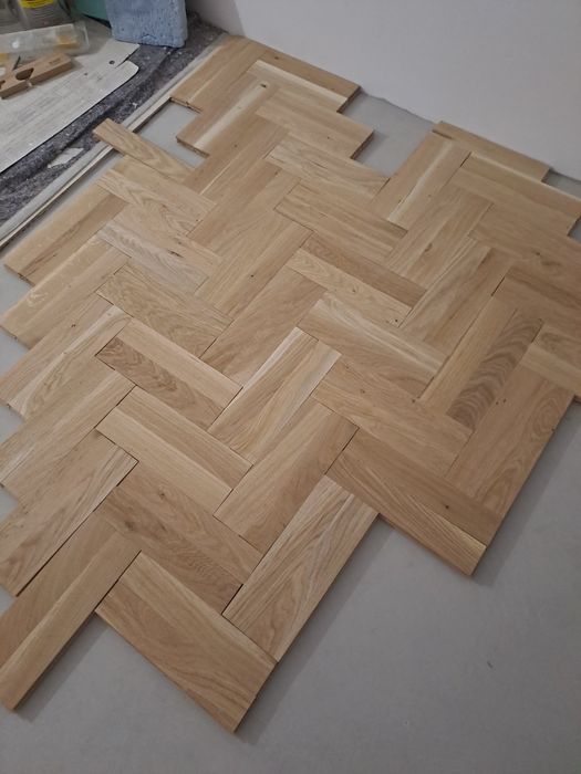 Нов дъбов паркет 70/350/22