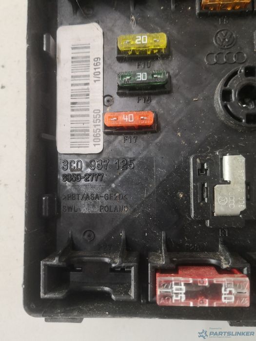 Panou Sigurante Volkswagen Passat Cc (357) [ 2008 - 2012 ] Oem 3C09371