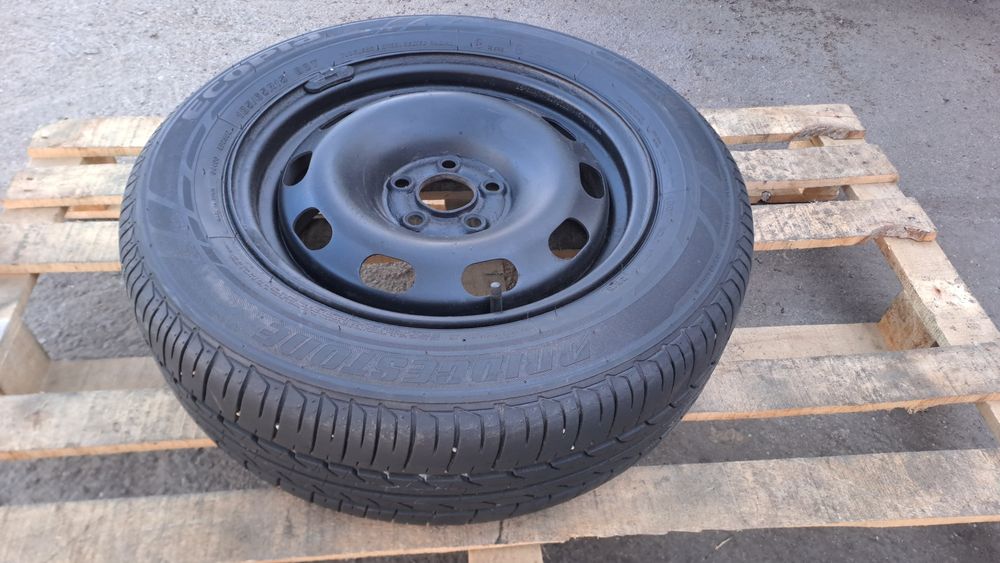 1бр. РЕЗЕРВНА 15" 5Х100мм Фолксваген, 5X100mm VW, Seat, Skoda